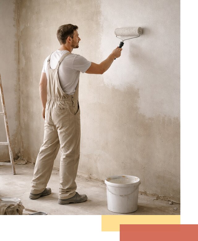 Грунтовка стен под отделку в Кимовске профессиональным раствором