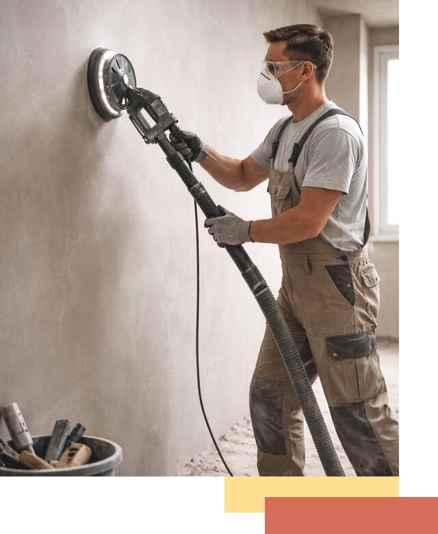 Профессиональная шлифовка стен в Кимовске быстро и качественно