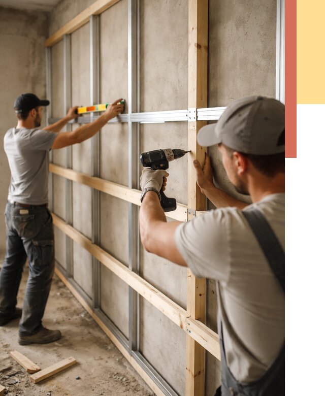 Устройство обрешетки под панели в Кимовске от 2165 руб. — монтаж под ключ | ОТДЕЛОЧНИК-Кмв