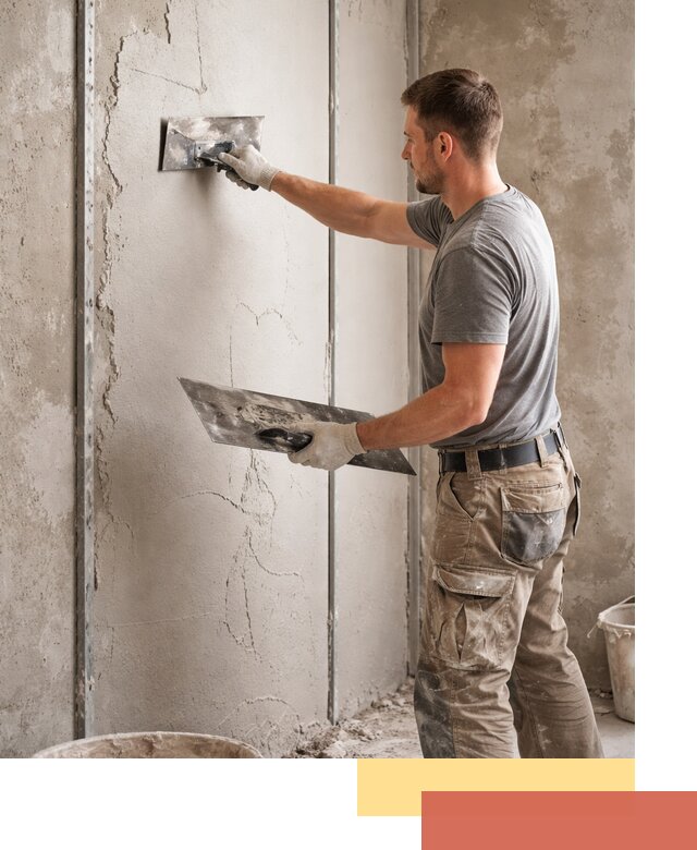 Штукатурка стен гипсовая в Кимовске — качественный и быстрый монтаж