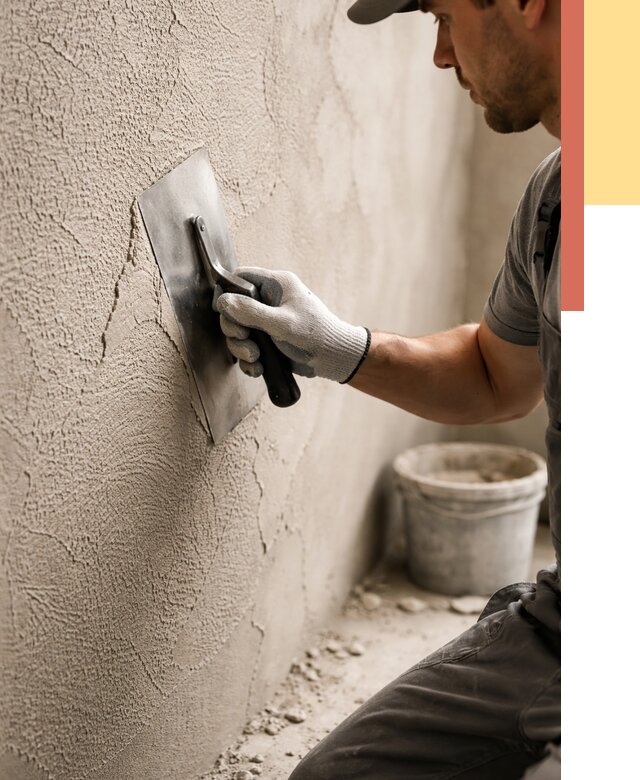 Структурная штукатурка стен в Кимовске от 4639 руб. под ключ | ОТДЕЛОЧНИК-Кмв