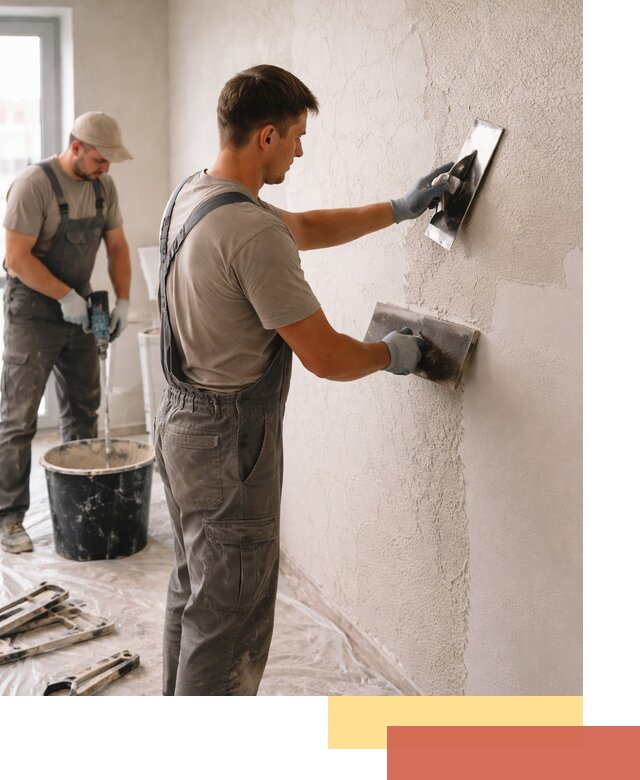 Структурная штукатурка стен в Кимовске — качественная отделка поверхностей