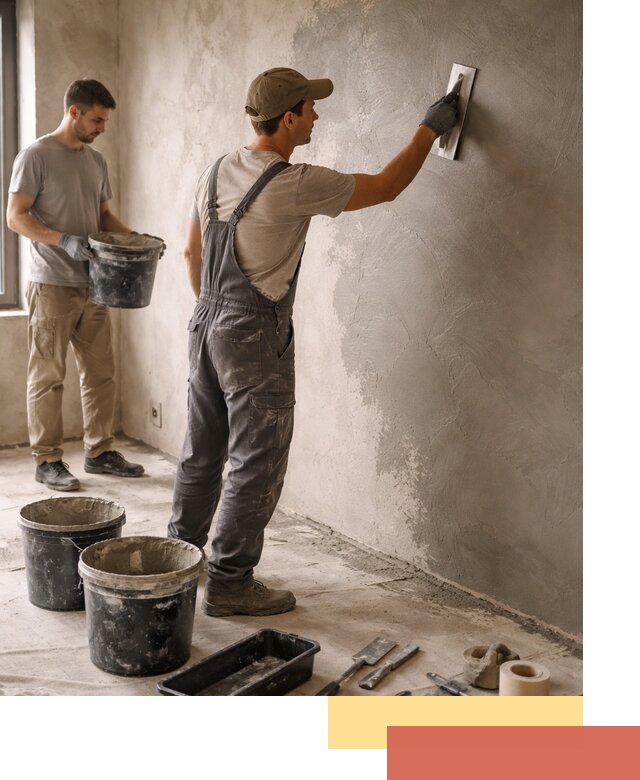 Нанесение микроцемента на стены в Кимовске качественно и быстро