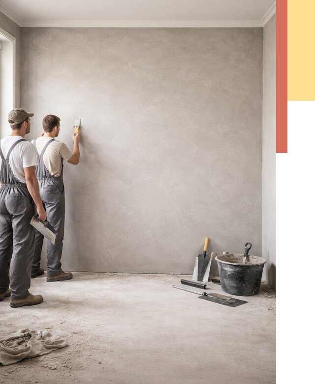 Микробетон на стены в Кимовске от 1289 руб. — нанесение и отделка | ОТДЕЛОЧНИК-Кмв