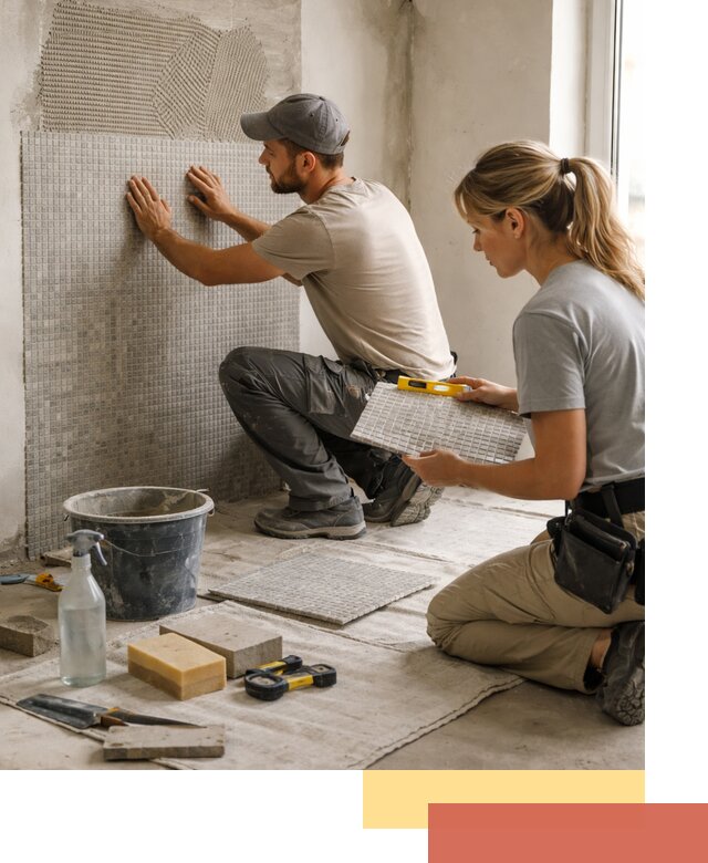 Облицовка стен мозаикой в Кимовске качественно и быстро