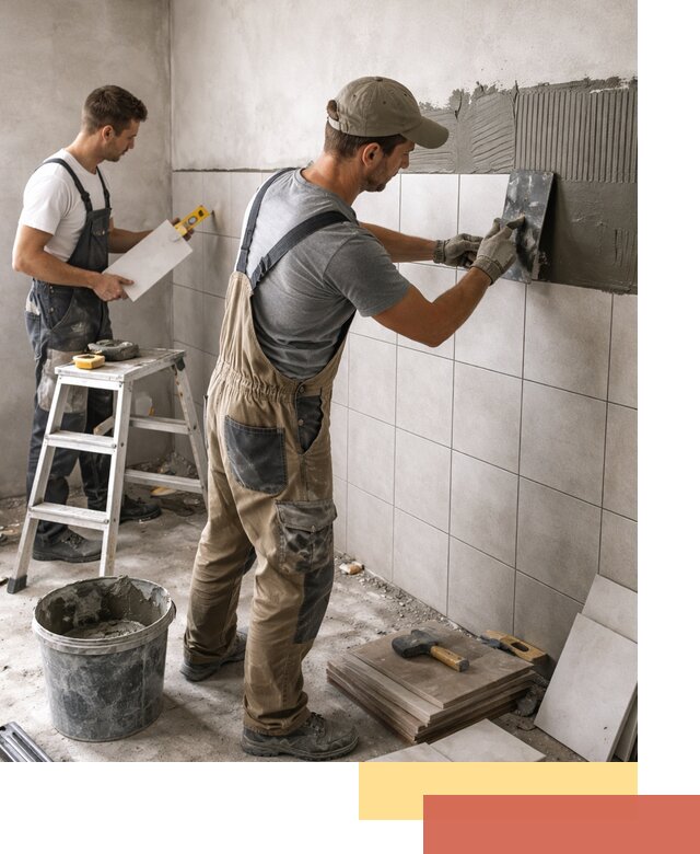 Укладка плитки на стены в Кимовске профессионально и надежно