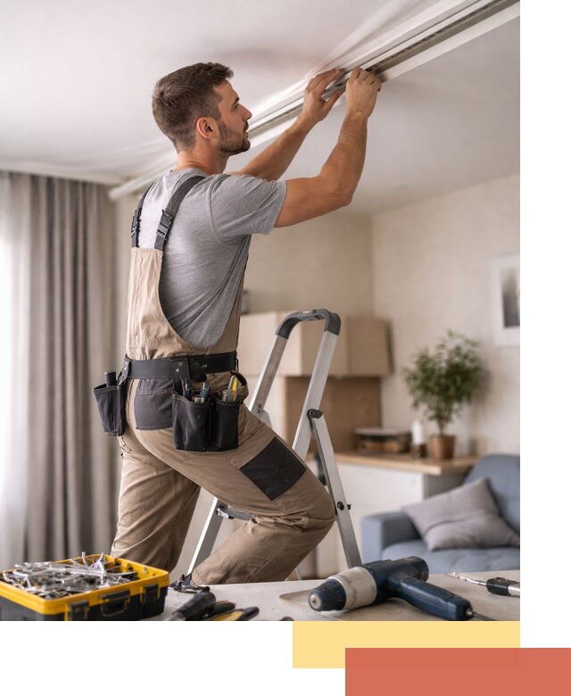 Ремонт натяжных потолков в Кимовске — качественно и оперативно