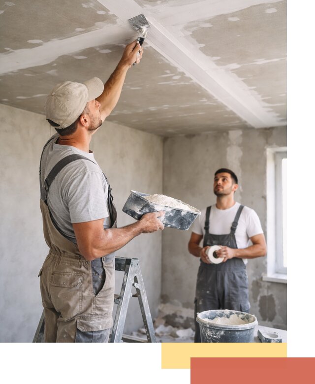 Обработка швов потолка ГКЛ в Кимовске: качественная заделка и шпатлевка