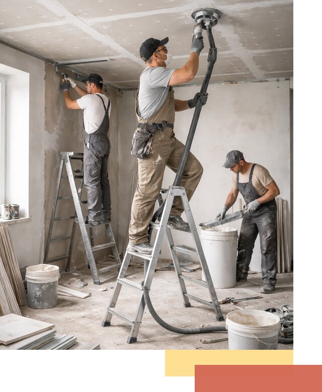 Ремонт потолка из гипсокартона в Кимовске: быстрый и качественный монтаж