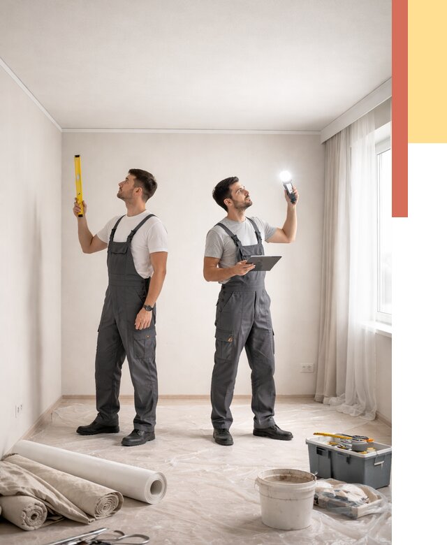 Отделка потолка в Кимовске недорого от 773 руб/м2 | Услуги ОТДЕЛОЧНИК-Кмв