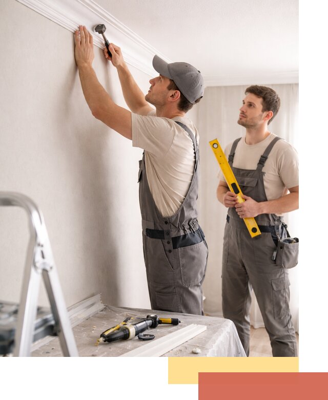 Монтаж потолочного плинтуса в Кимовске качественно и быстро